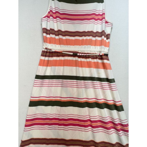 Old Navy Womens Sleeveless Chevron Striped Maxi Dress Size 1X Multicolor Summer - Picture 11 of 13